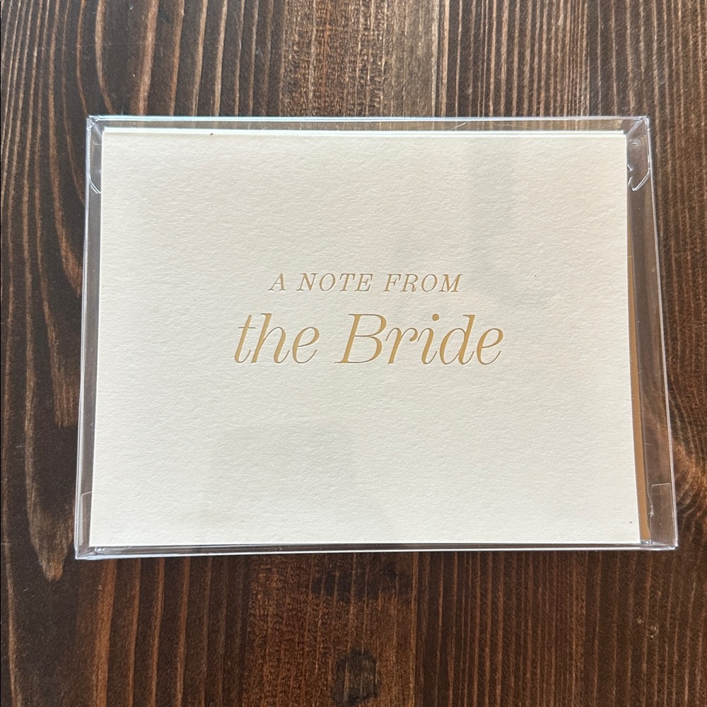 Elegant Cream Note Cards
